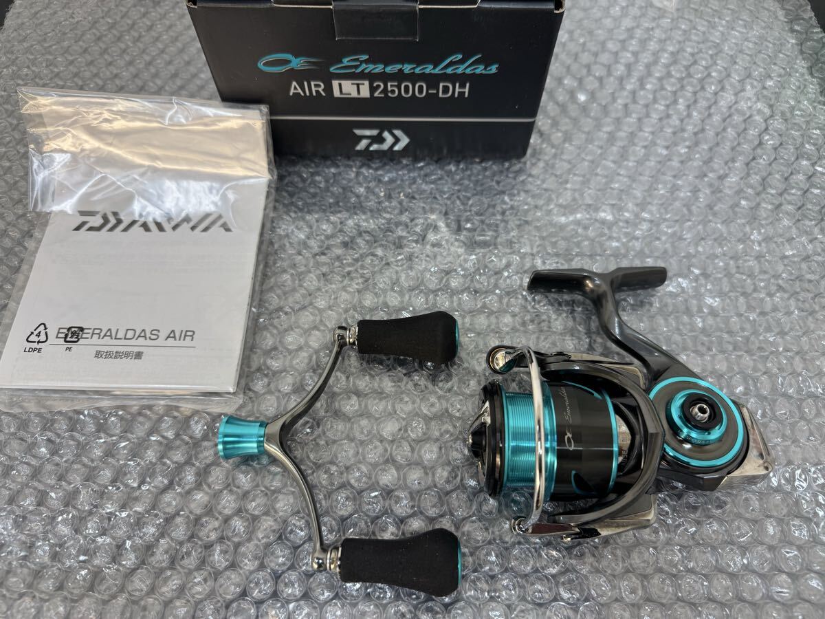 DAIWA 21 エメラルダスAIR LT2500-DH 美品 1回使用 ダイワ エギング リール エメラルダスエア　 ダイワ エギング