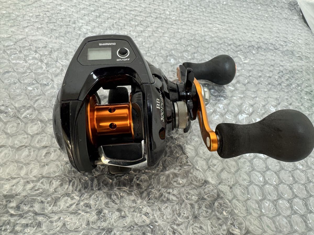 SHIMANO バルケッタBB 300PGDH ダブルハンドル タイラバ カウンター付き　 シマノ ベイトリール Barchetta