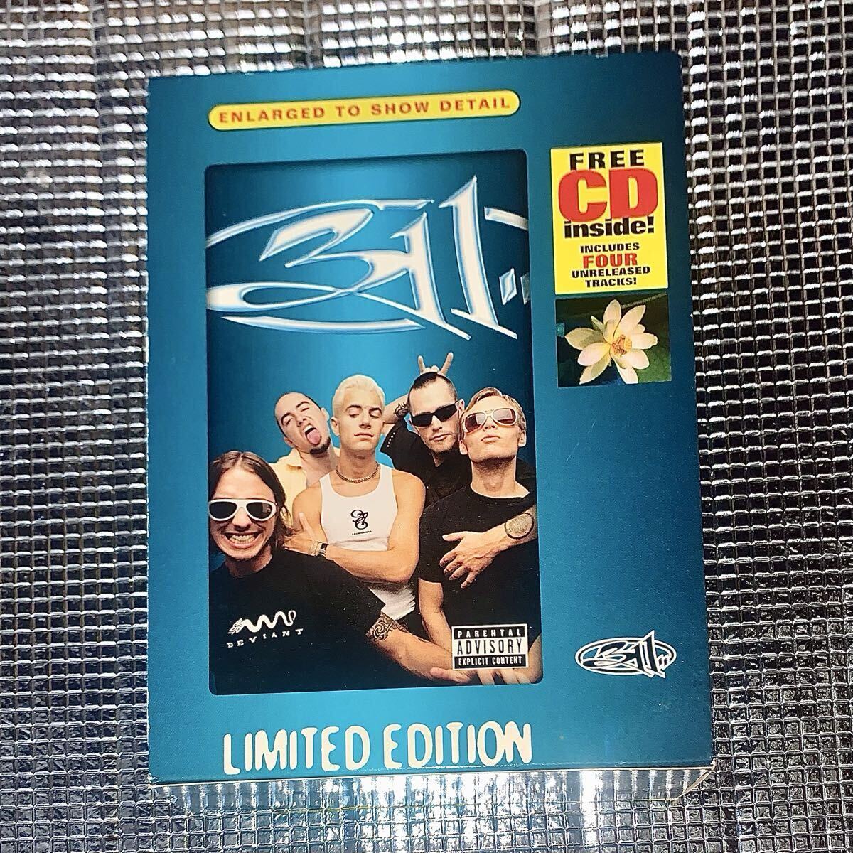 311 ENLARGED TO SHOW DETAIL LIMITED EDITION FREE CD inside! ミクスチャー 限定盤 90s CD VHS ドキュメンタリー
