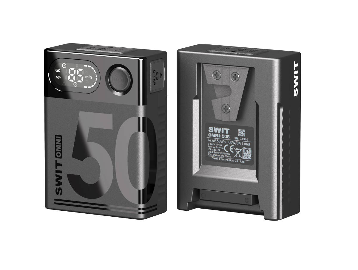 ★激安★新品未開封★SWIT★OMNI-50S★PB対応小型Vマウントバッテリー★USB-Cチャージ可能★PSE認証済み★
