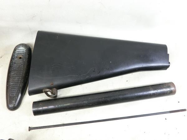 ΣMGC　M16　金属モデルガン　ストック一式　パイプ　スクリュー　バットプレート　パイプ　パーツ　A1　E1　