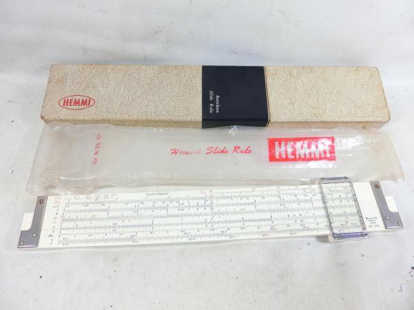 希少品！　HEMMI 電子工学用計算尺 No.266 ヘンミ スライド定規 