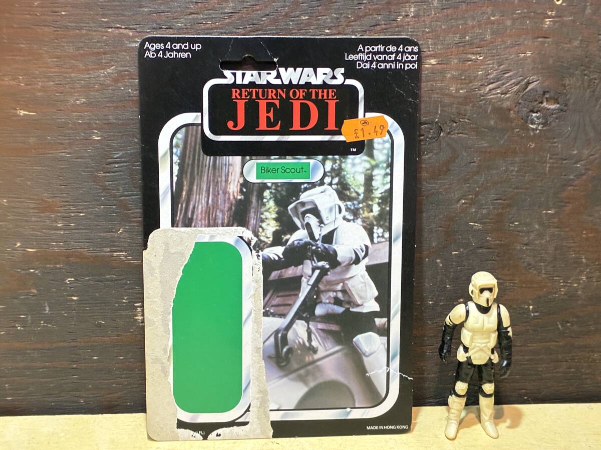 スターウォーズ　バイカースカウト　　オールドケナー