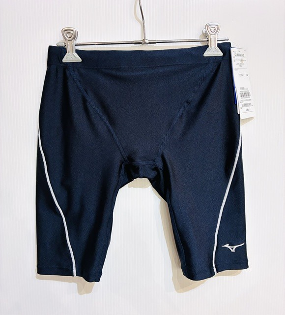 『新品』 MIZUNO ミズノ ダイナモーションフィット 水陸 スパッツ スイムウェア スイムパンツ 陸上 ランニング ネイビー 170サイズ 競泳
