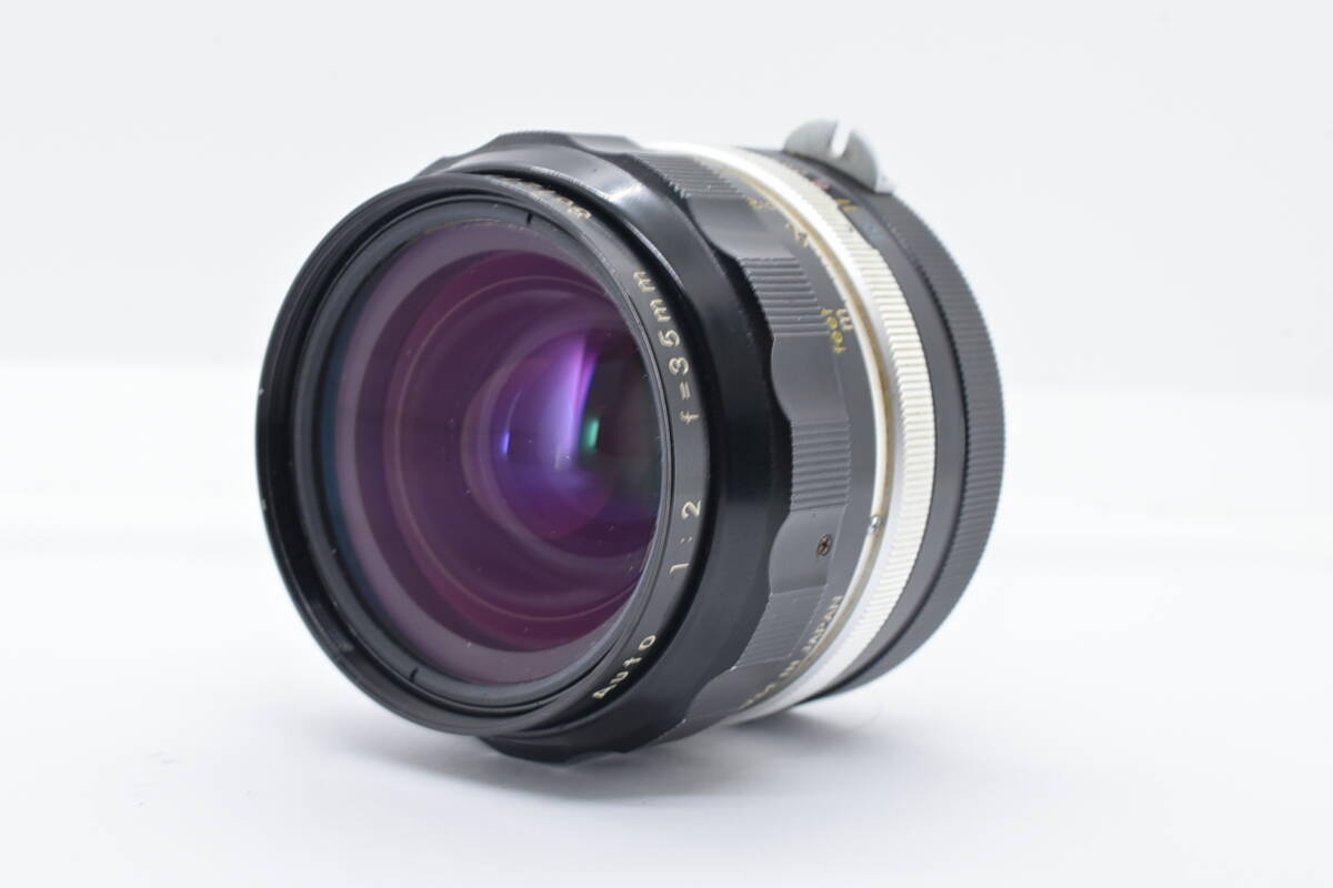 Nikon ニコン Nikkor O C Auto Non Ai 35mm f/2 Prime Wide Angle Lens マニュアル フォーカス 単焦点 広角 レンズ TN356OC35P