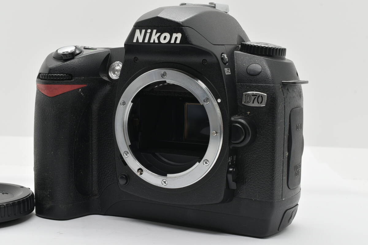Nikon ニコン D70 Black デジタル 一眼レフ カメラ Digital Camera ボディ 黒 TN23710D70P