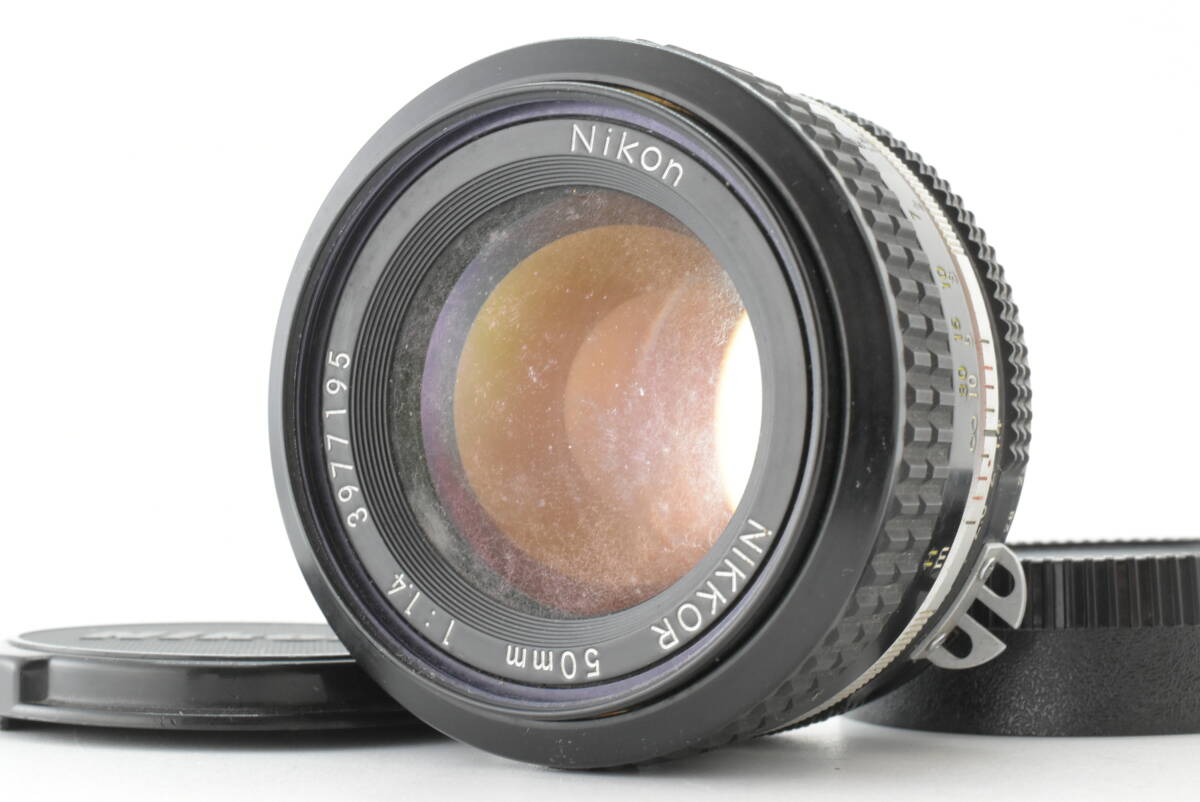 Nikon ニコン Nikkor Ai 50mm f/1.4 Prime Lens マニュアル フォーカス 単焦点 標準 レンズ EF-TN-JP2418
