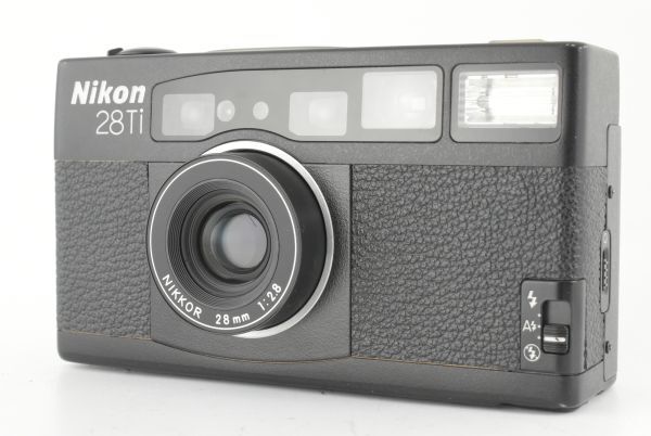 【美品】NIKON 28Ti (28/2.8) FilmCamera ニコン コンパクトフィルムカメラ (EF-TN-JP2222)