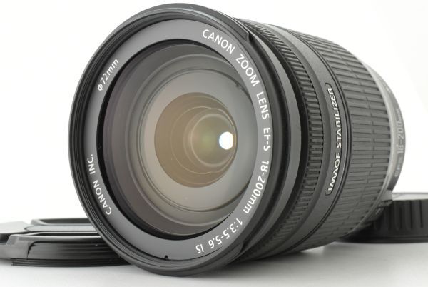 【美品】Canon EF-S 18-200mm F/3.5-5.6 IS Standard ZOOM AF Lens キヤノン AFレンズ (EF-TN-JP2224)