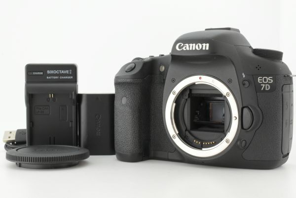 【美品】シャッターカウント 64117回 Canon EOS 7D 18MP Digital SLR Camera キャノン デジタル一眼レフカメラ ボディ (EF-TN-JP2295)