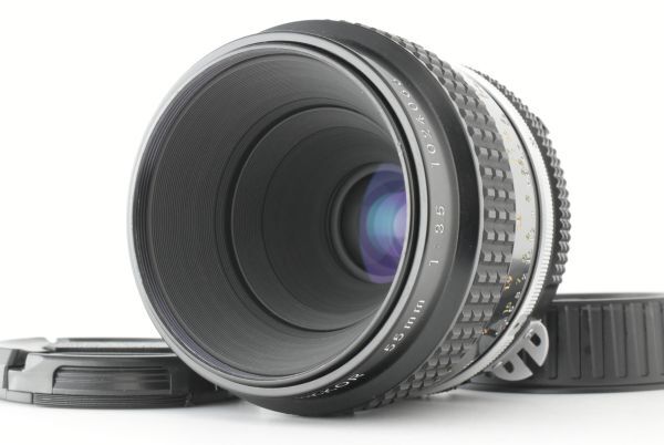 【美品】Nikon Micro Nikkor 55mm f3.5 Ai manual focus macro lens ニコン ニッコール レンズ (EF-TN-JP2328)