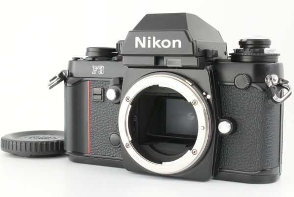 【美品】 Nikon F3 Eye Level Black 35mm SLR Film Camera ニコン フィルム一眼レフカメラ ボディ ブラック(EF-TN-JP2370)