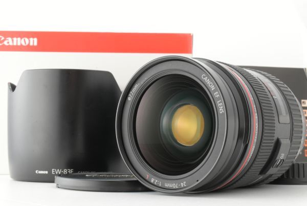 【美品 箱あり】Canon EF 24-70mm f/2.8 L USM AF Telephoto Zoom Lens キャノン レンズ (EF-TN-JP2382)