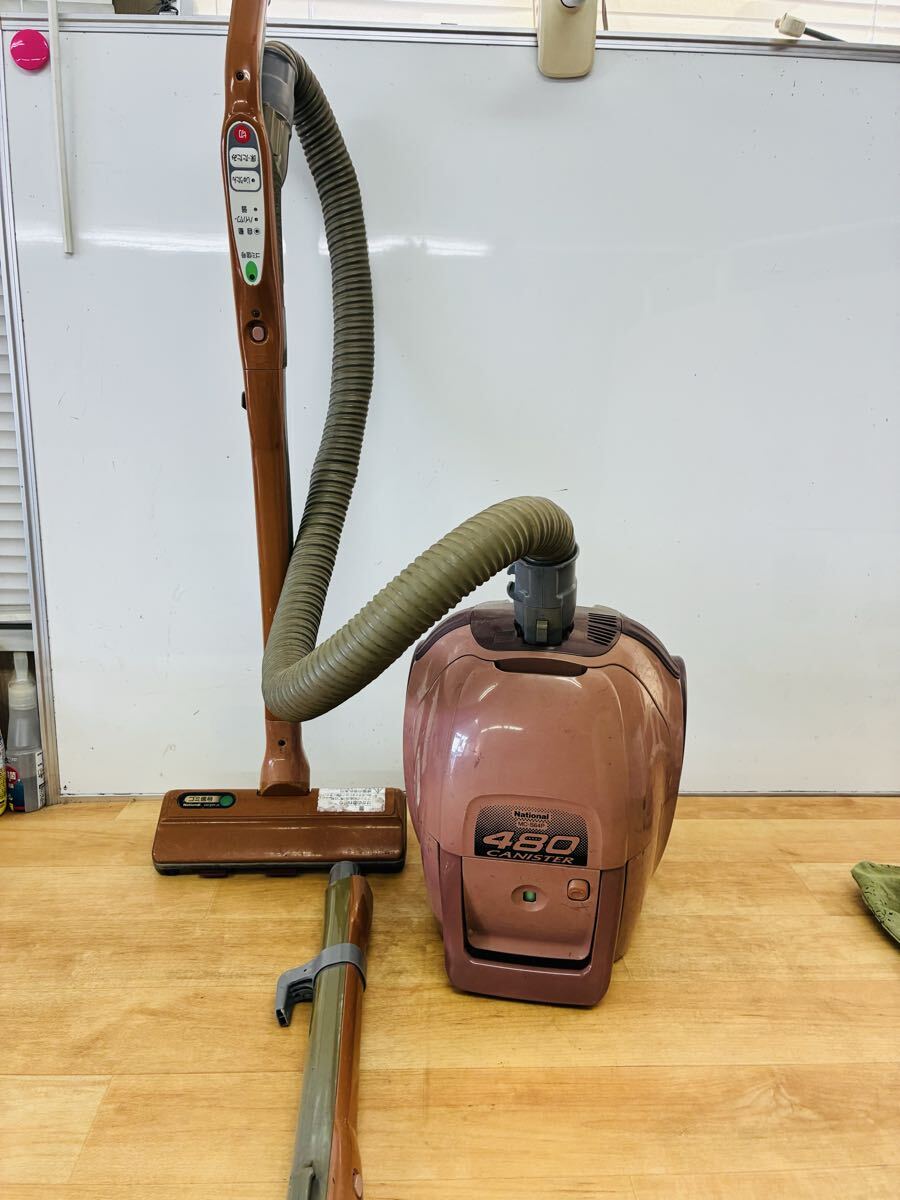 National ナショナル 紙パック 掃除機 クリーナー MC-S64P動作品