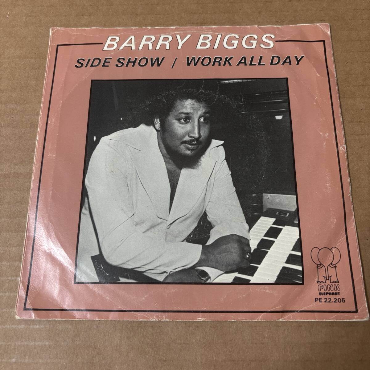Barry Biggs - Work All Day / 7インチ！！ / Side Show // Pink Elephant 7inch / Lovers / AA8304