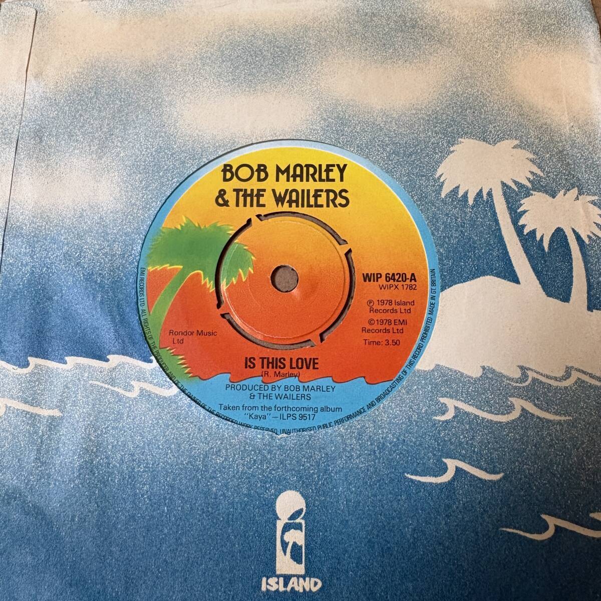 Bob Marley & The Wailers - Is This Love / 7インチ！！ / Crisis // Island Records 7inch / Roots / AA8216