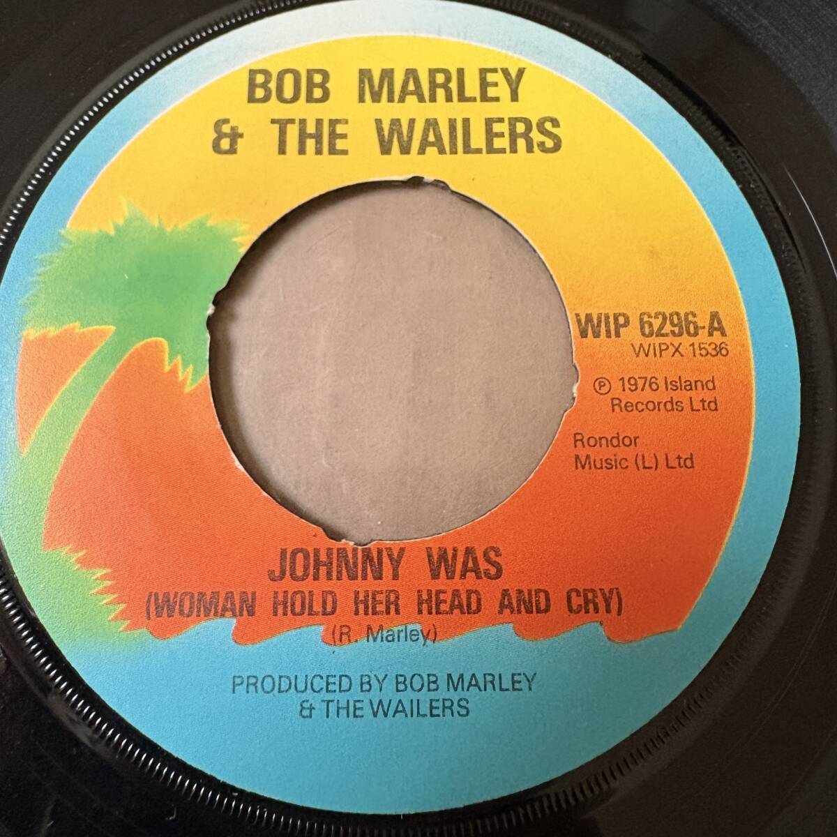Bob Marley & The Wailers - Johnny Was (Woman Hold Her Head And Cry) / Cry To Me // Island Records 7inch / AA8021