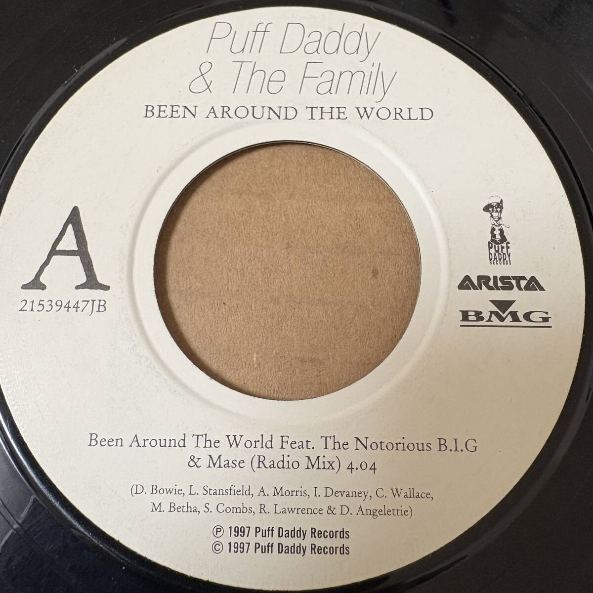 Puff Daddy & The Family & The Notorious B.I.G & Mase - Been Around The World / It's All About The Benjamins / 7inch AA7265