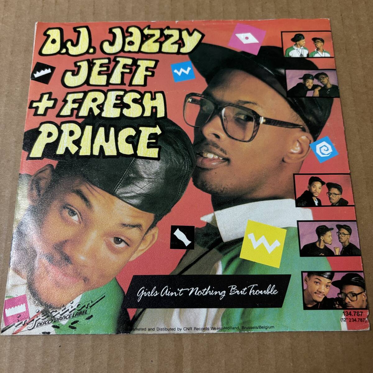 DJ Jazzy Jeff & The Fresh Prince - Girls Ain't Nothing But Trouble / Guys Ain't Nothing But Trouble / Jive 7inch Will Smith AA8337