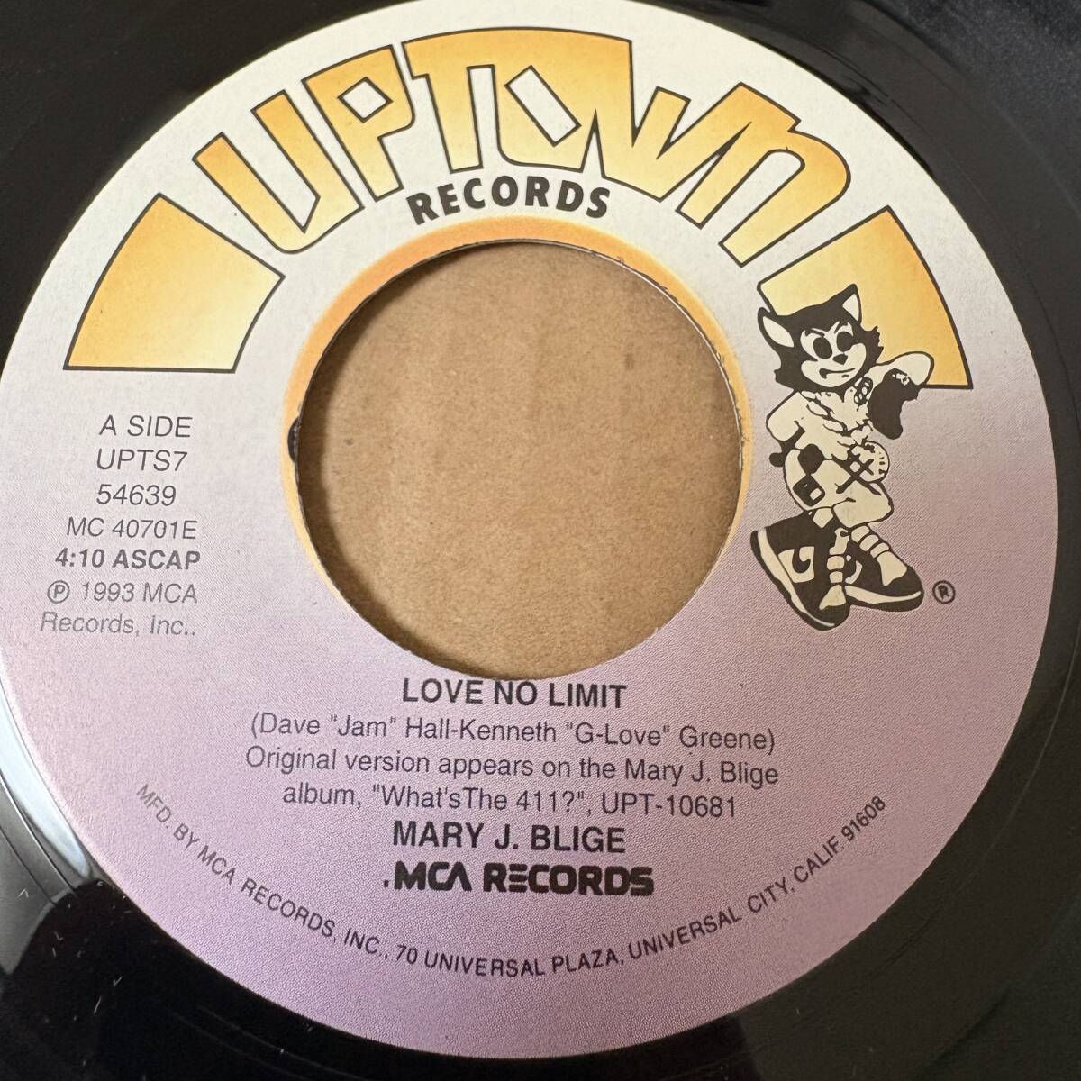Mary J. Blige - Love No Limit / 7インチ！！ // Uptown Records 7inch / Blidge AA7271