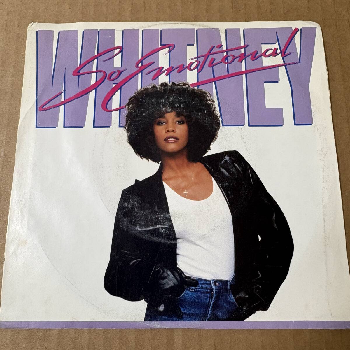Whitney Houston - So Emotional / 7インチ！！ / For The Love Of You // Arista 7inch / R&B / AA7835