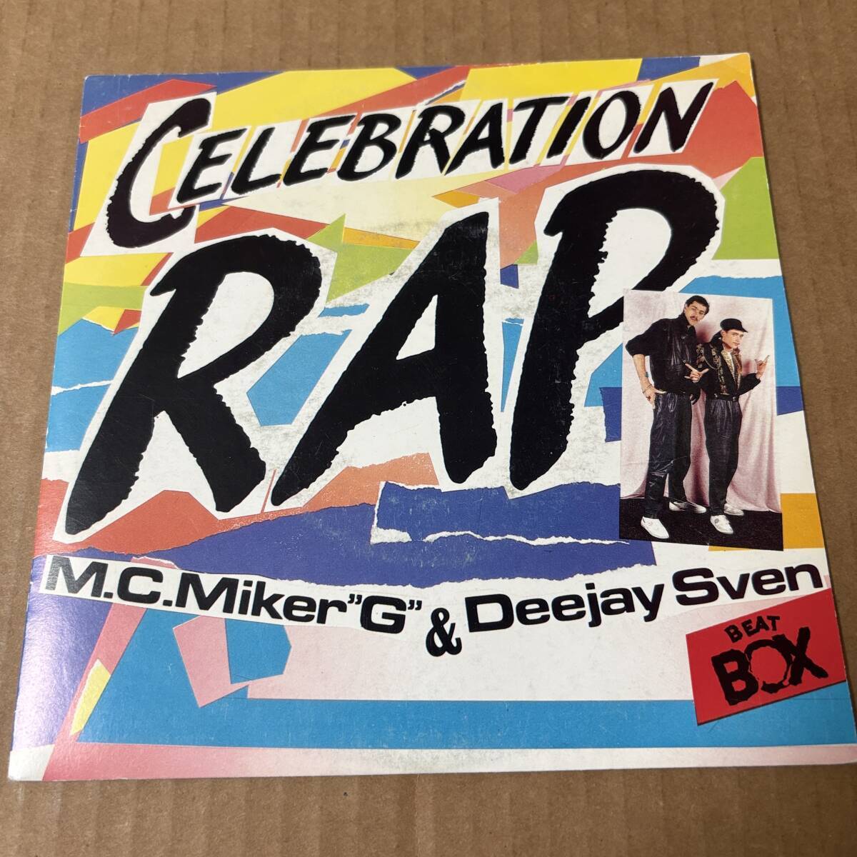 M.C.Miker G & Deejay Sven - Celebration Rap / Play It Loud // Carrere 7inch / / AA8163