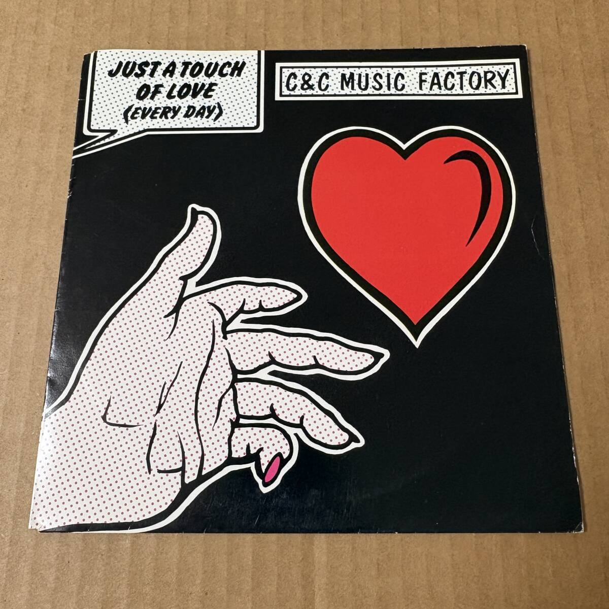 C + C Music Factory - Just A Touch Of Love (Everyday) / 7インチ！！ // Columbia 7inch / C+C CC / AA8058