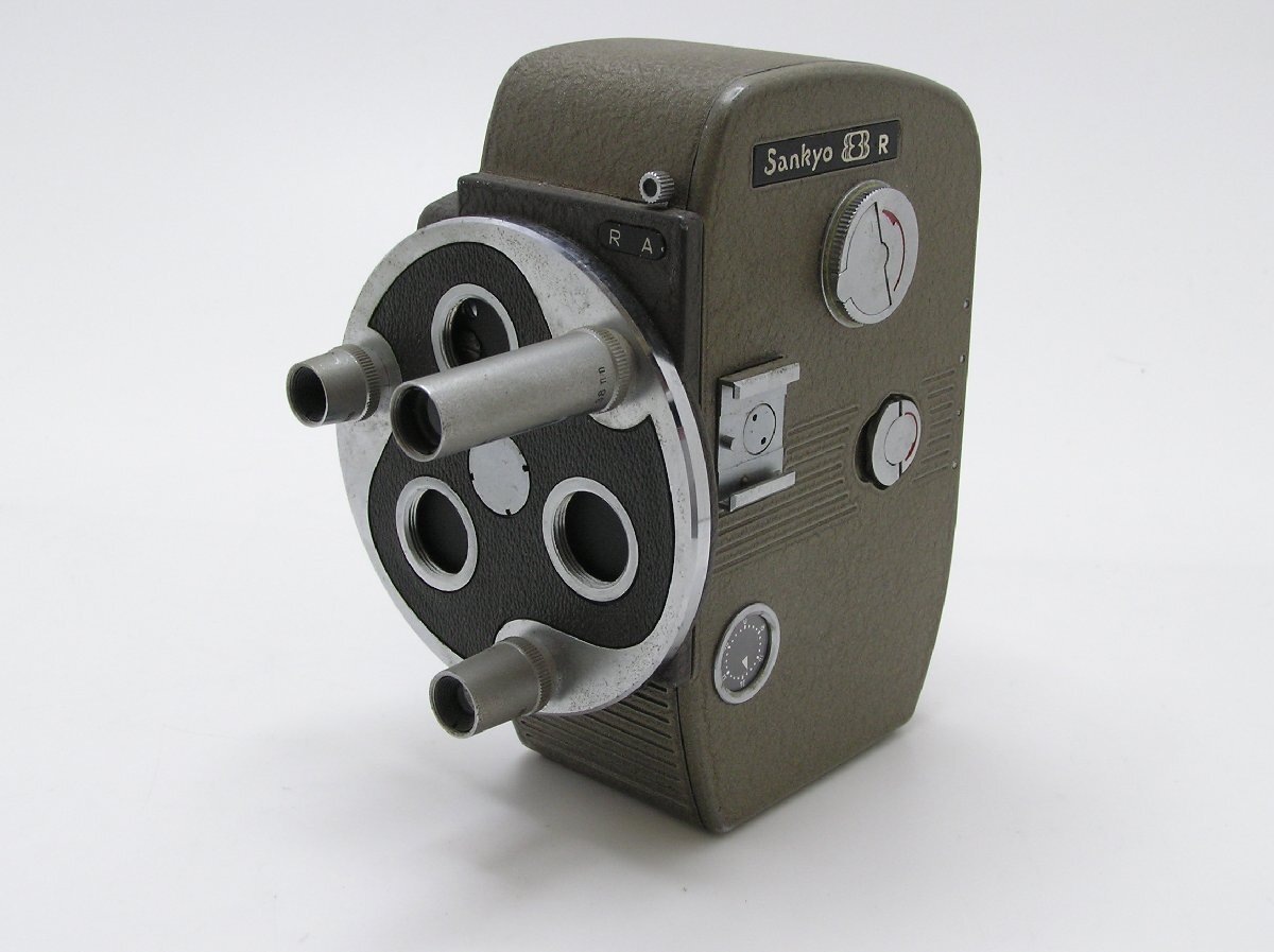 ★ハローカメラ★1744 Sankyo 8mm 本体のみ 【要清掃：要修理】動作品ジャンク扱い 即決有り 1円スタート