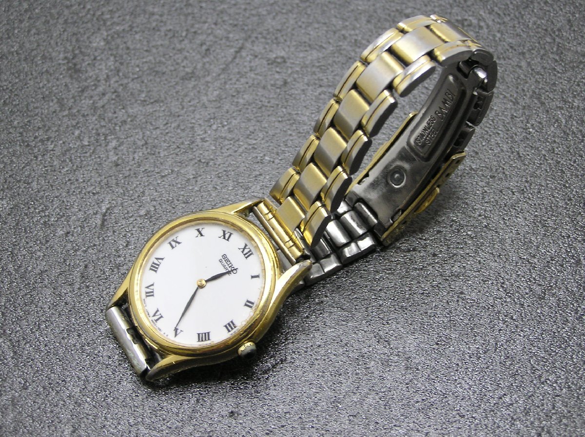 ★ハローカメラ★1円スタート 2009 セイコー SEIKO 4N00-1981 レディース クォーツ 腕時計 ジャンク 要修理