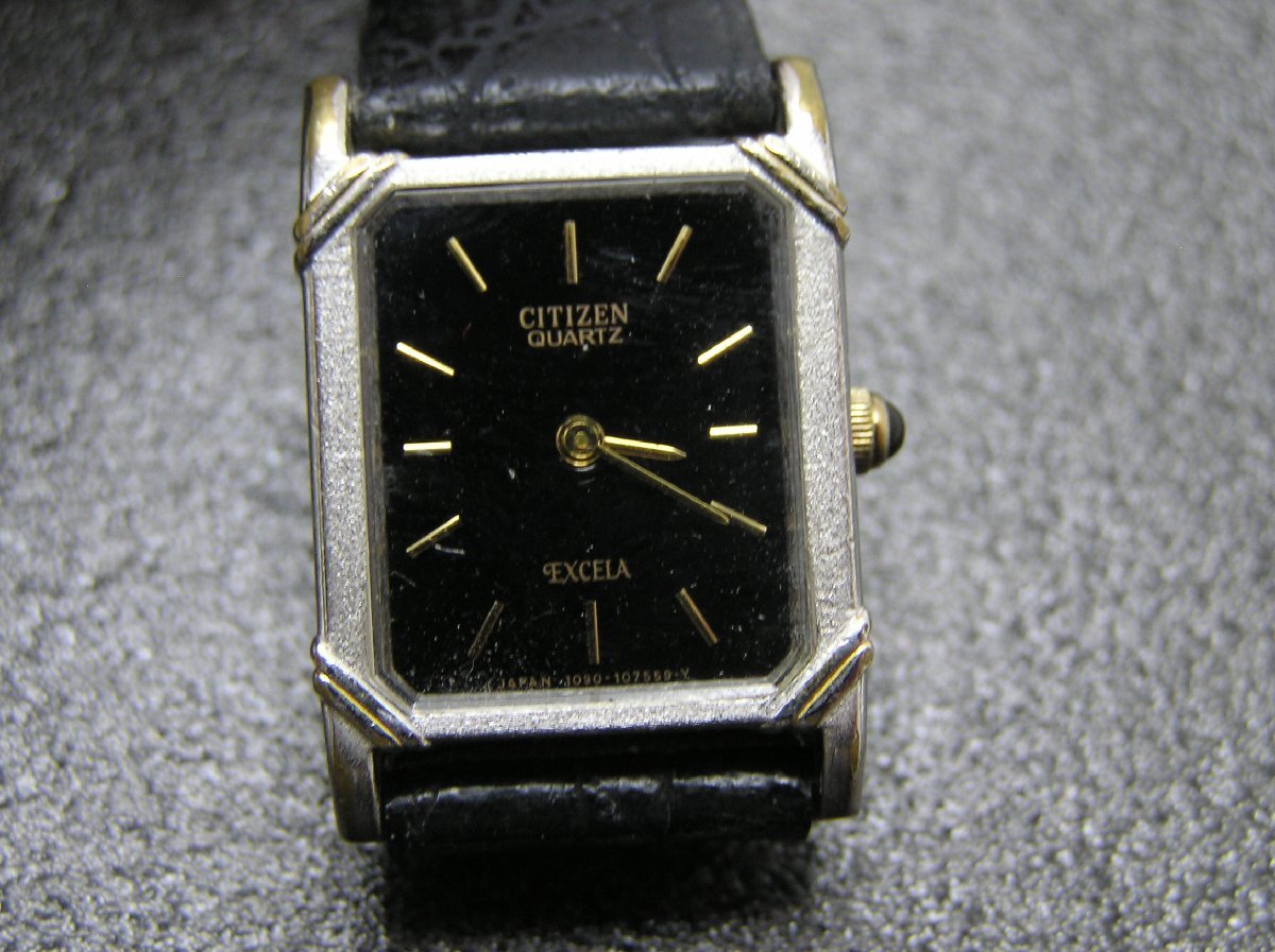 1円スタート★ハローカメラ★ 2218 シチズン citizen EXCELA レディース クォーツ 腕時計 ジャンク 要修理 1090‐107559