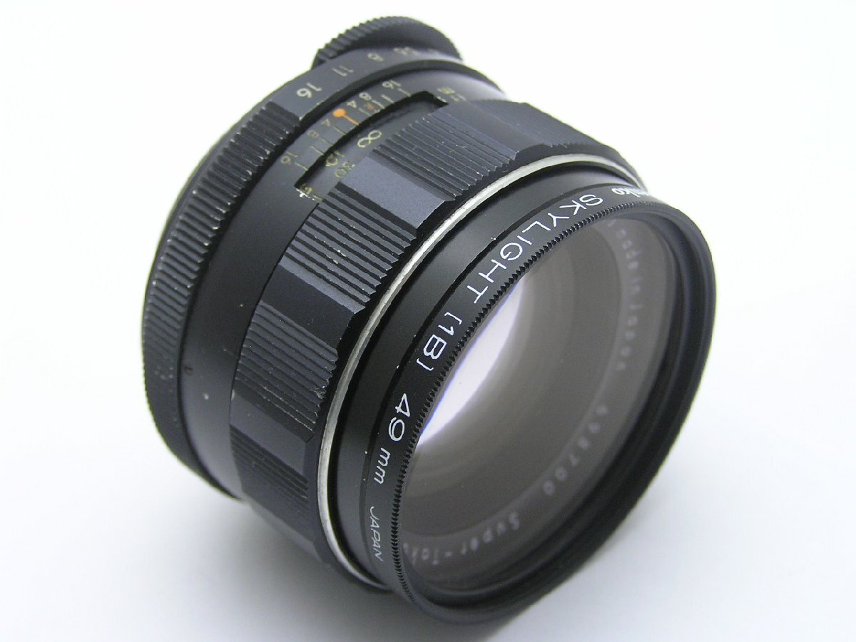 ★1円★ハローカメラ★2061 ペンタックス PENTAX M42 Super-Takumar 1:1.8/55 No.698700 フィルター取れない 動作品ジャンク