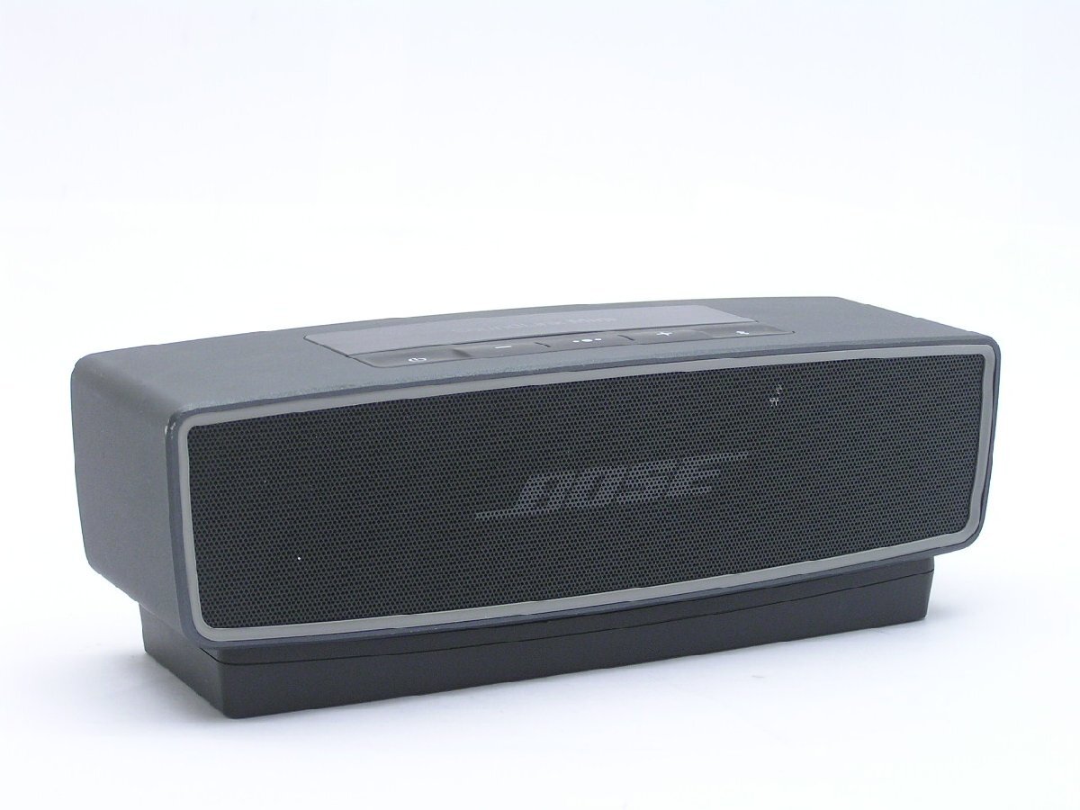 ★1円★ハローカメラ★2073　BOSE Sound Link Mini SN:069607P52221162A2 charging cradle付 作動せずジャンク 要修理 即決あり