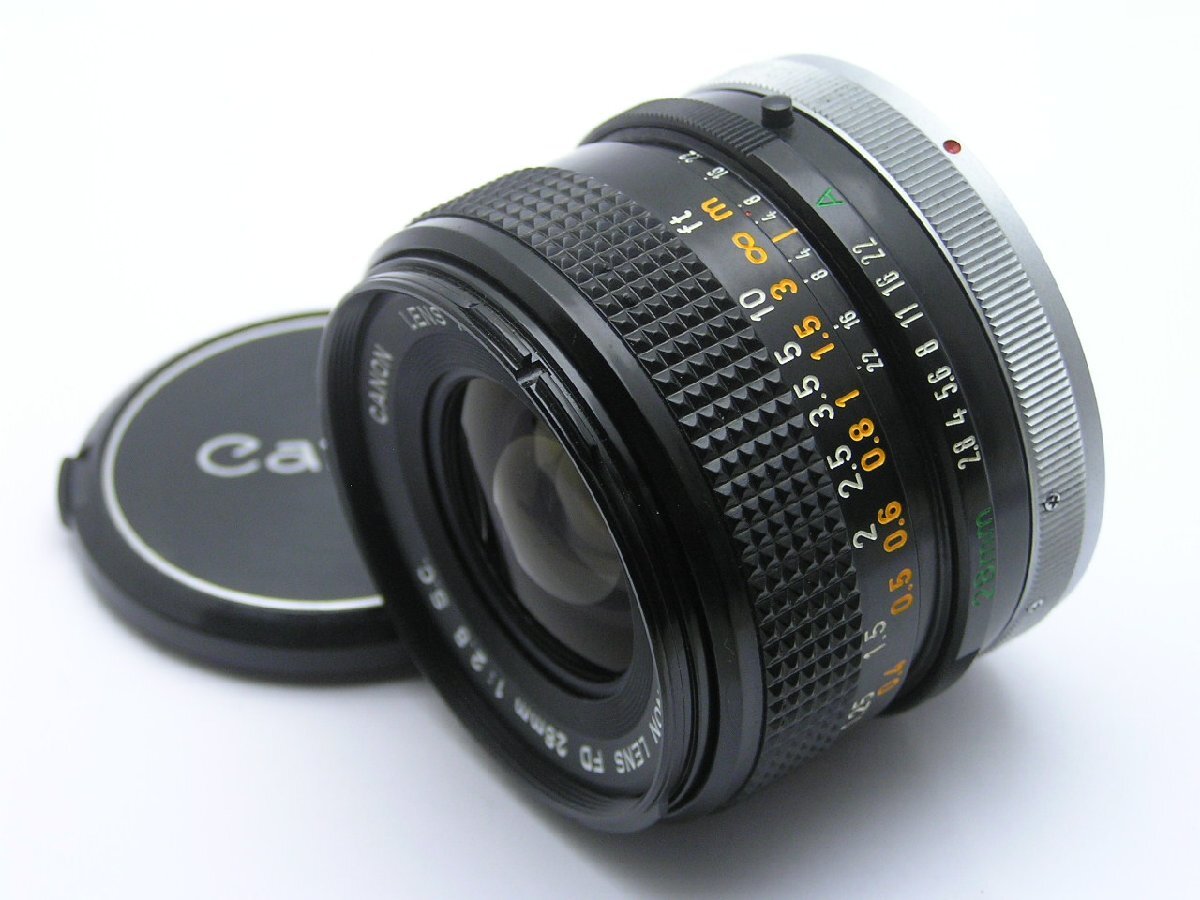 ★1円★ハローカメラ★2076 キャノン CANON LENS FD 28mm 1:2.8 S.C. No.234743 【レンズ：要清掃】動作品ジャンク 即決有り
