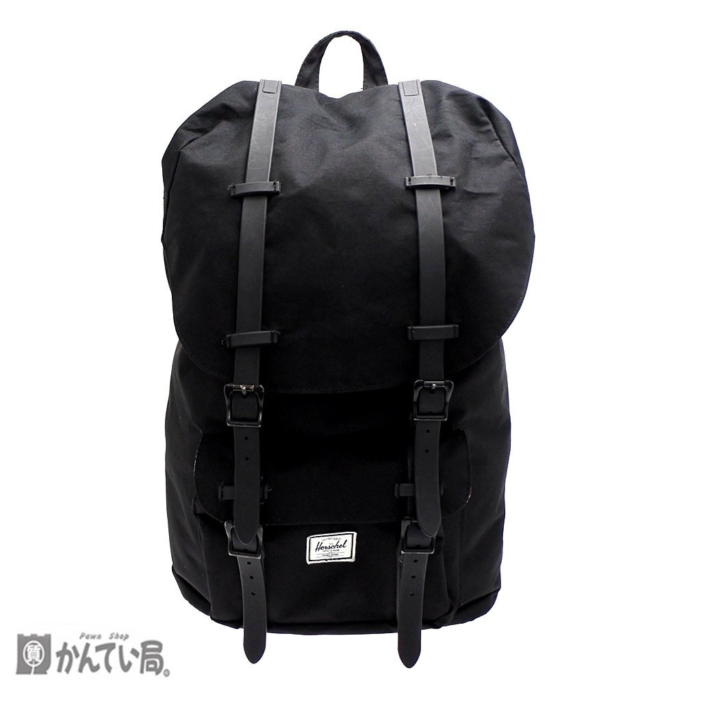 HERSCHEL ハーシェル リトルアメリカ バックパック デイパック リュックサック ブラック メンズ 大容量 シンプル 通勤通学 オシャレ