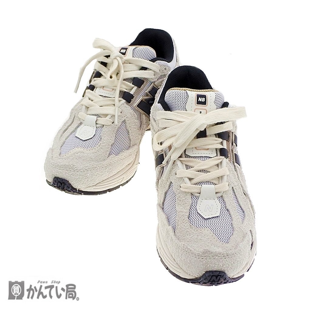 new balance ニューバランス M1906DC スニーカー 外箱有り 23.0ｃｍ スエード×メッシ プロテクション ライトグレー系