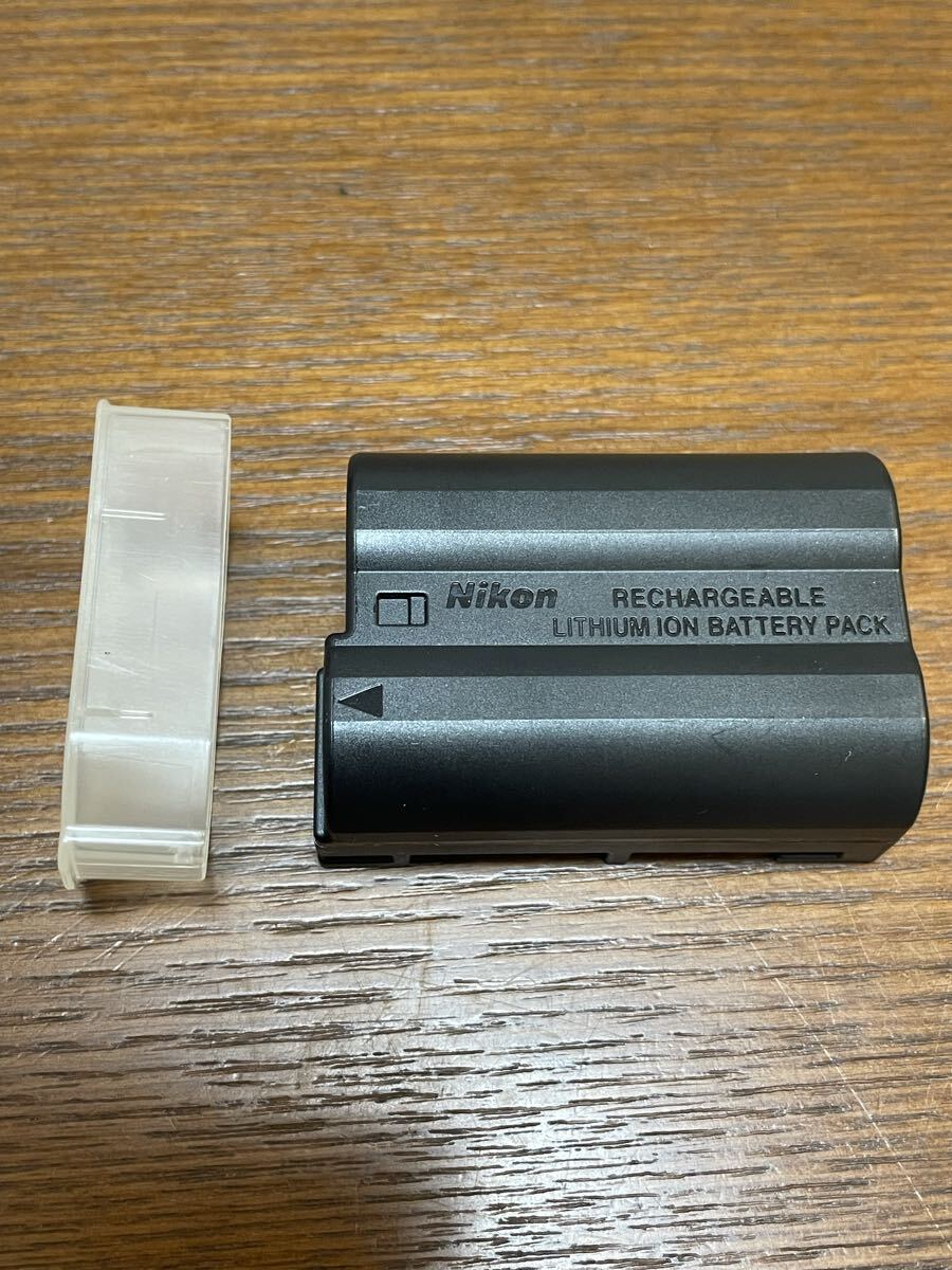 Nikon ニコン EN-EL15C リチャージャブルバッテリー リチウム電池 純正 美品 キャップ付き