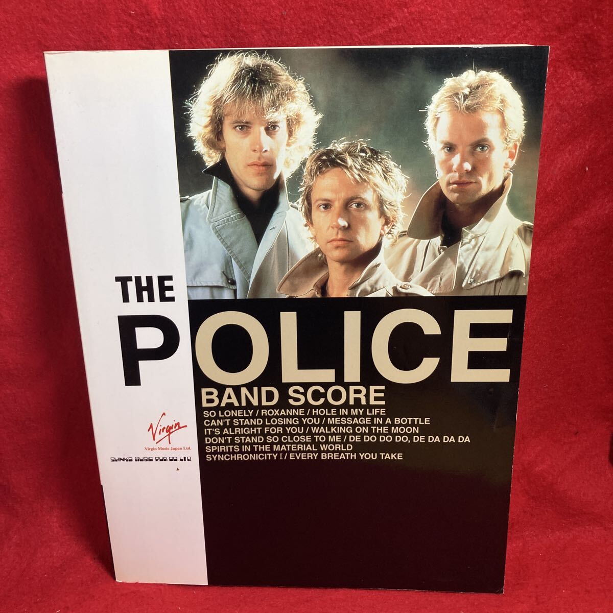 ▼THE POLICE ポリス ベスト STING スティング 洋楽 BAND SCORE バンド・スコア 楽譜 ROXANNE/SO LONELY/WALKING ON THE MOON 全12曲掲載