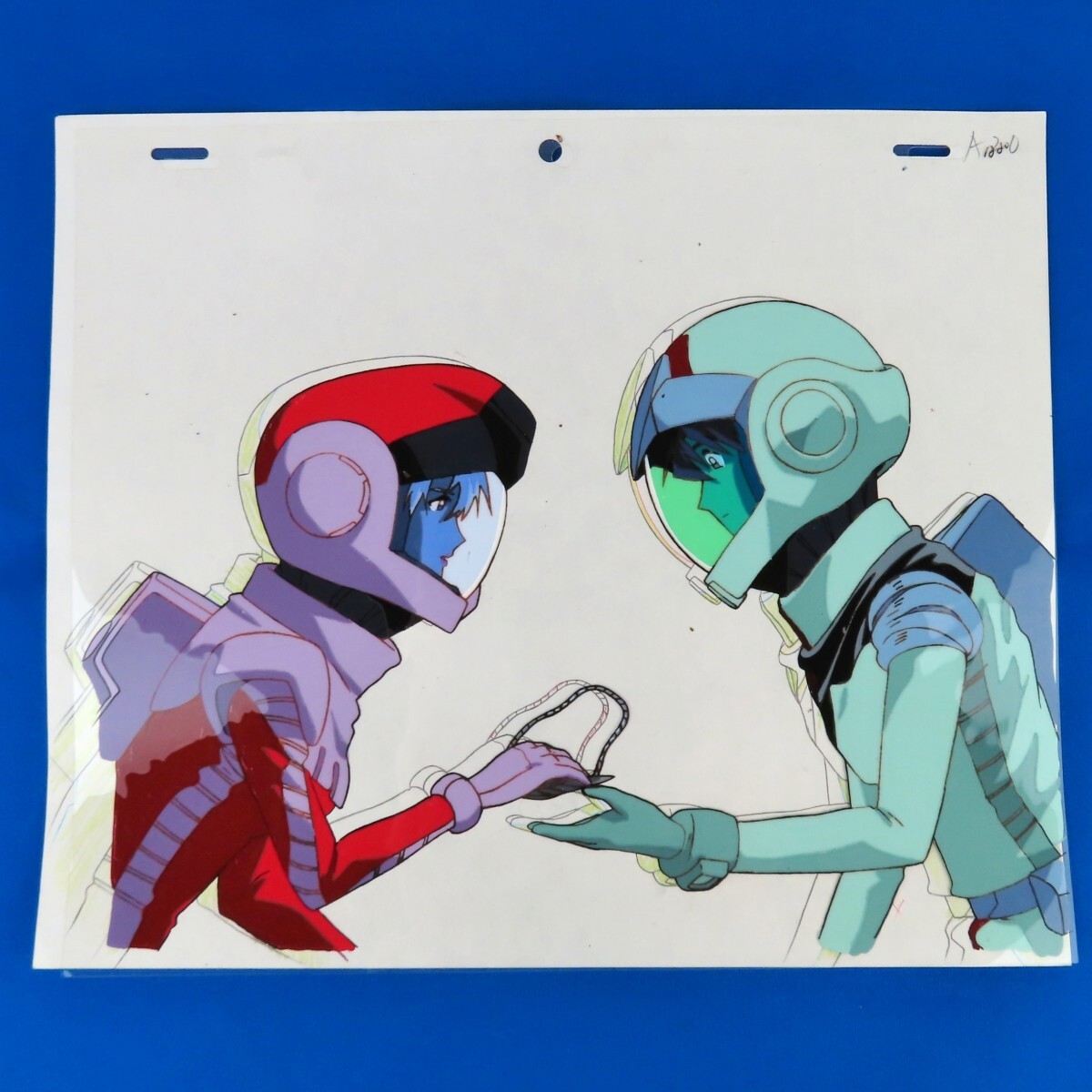 機動戦士ガンダム 第08MS小隊 セル画 ・原画セット シロー・アマダ アイナ・サハリン 0604-031