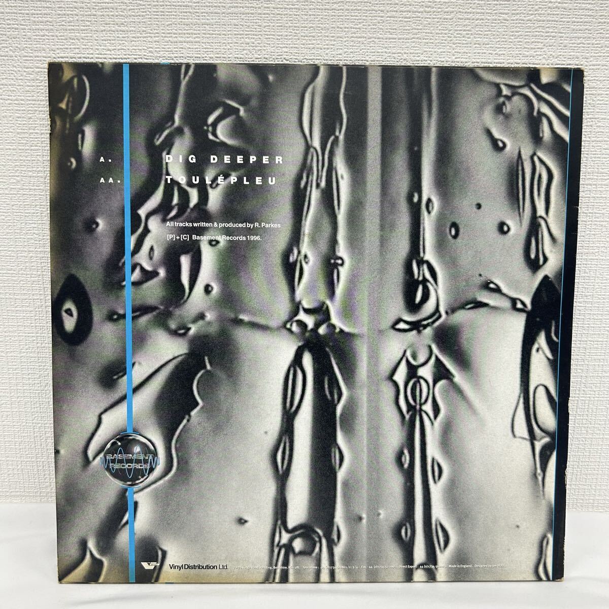 LP レコード SENTINEL / DIG DEEPER / TOULEPLEU イングランド製 現状品 