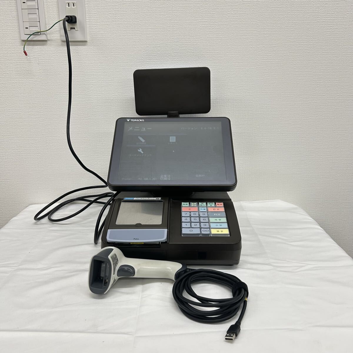 TERAOKA 寺岡精工 電子レジスター レジスタ Delious Pico / Honeywell Xenon 1900 バーコードリーダー 動作品