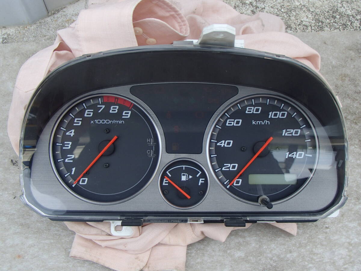 S86 ホンダ バモス 純正 メーター ジャンク品 検 MT HM1 HM2 バモスホビオ HM3 HM4 HMSM-8-140K 78100-SHR-J233-M1 マニュアル 5MT HONDA
