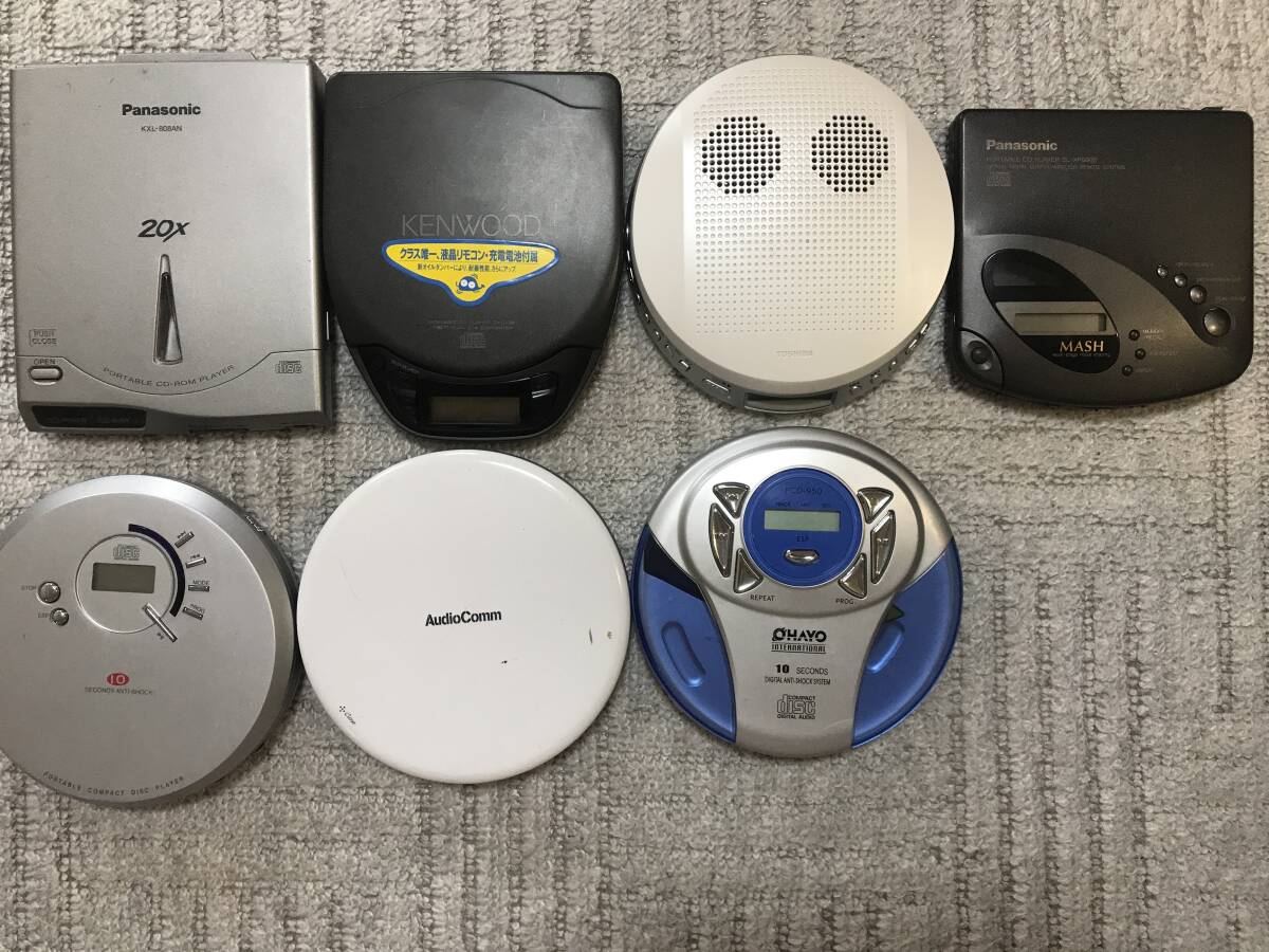 Panasonic TOSHIBA KENWOOD など 7台 まとめ ジャンク