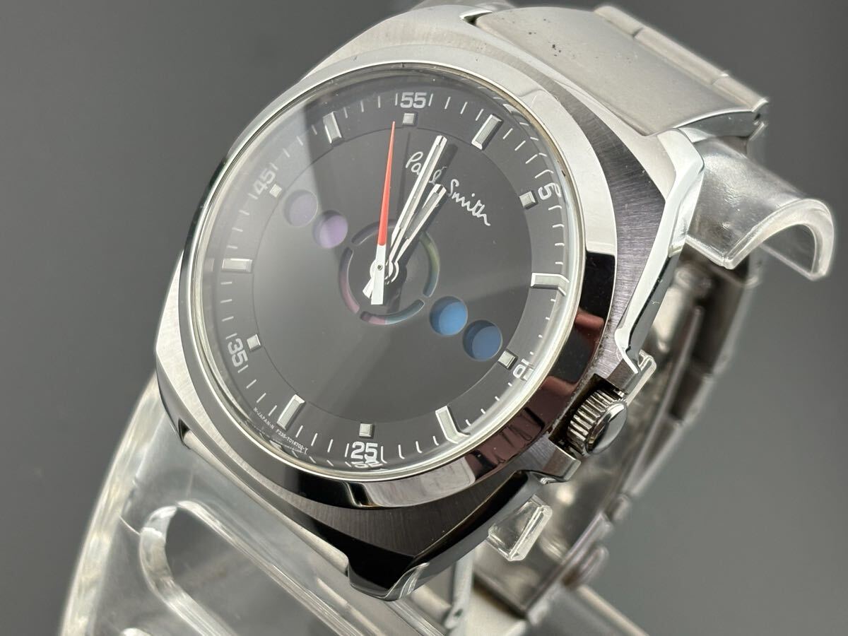 [C116]1円～☆メンズクォーツ ポールスミス ファイブアイズ Paul Smith F335-T010482 動作品