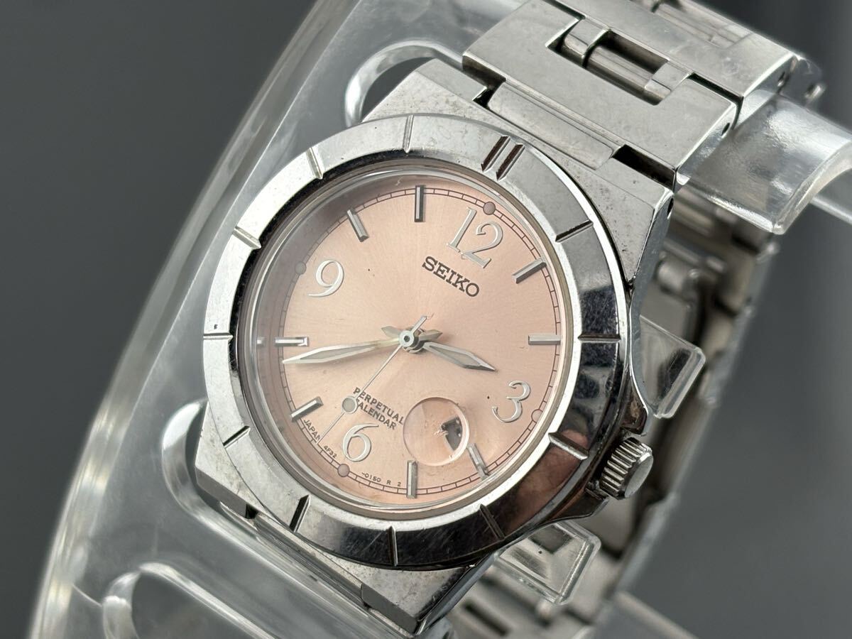 :[C116]1円～☆レディースSEIKO PERPETUAL CALENDAR パーペチュアルカレンダー