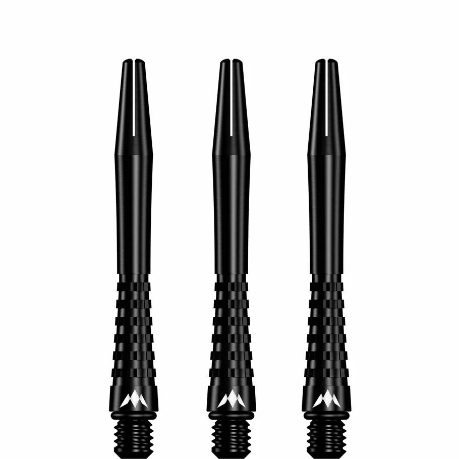 ミッション ダーツ アトム13 アルミニウム シャフト 41mm - アルマイト加工金属製シャフト - ブラック