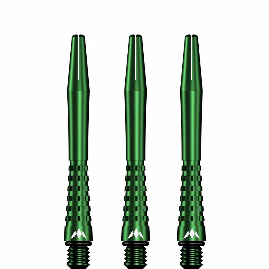 ミッション ダーツ アトム13 アルミニウム シャフト - アルマイト加工金属製シャフト - グリーン 41mm