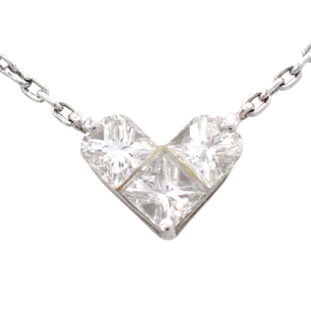 STAR JEWELRY スタージュエリー ミステリアスハート ダイヤ ダイヤモンド 0.28ct ネックレス Pt950 ペンダント MYSTERIOUS HEART 4803