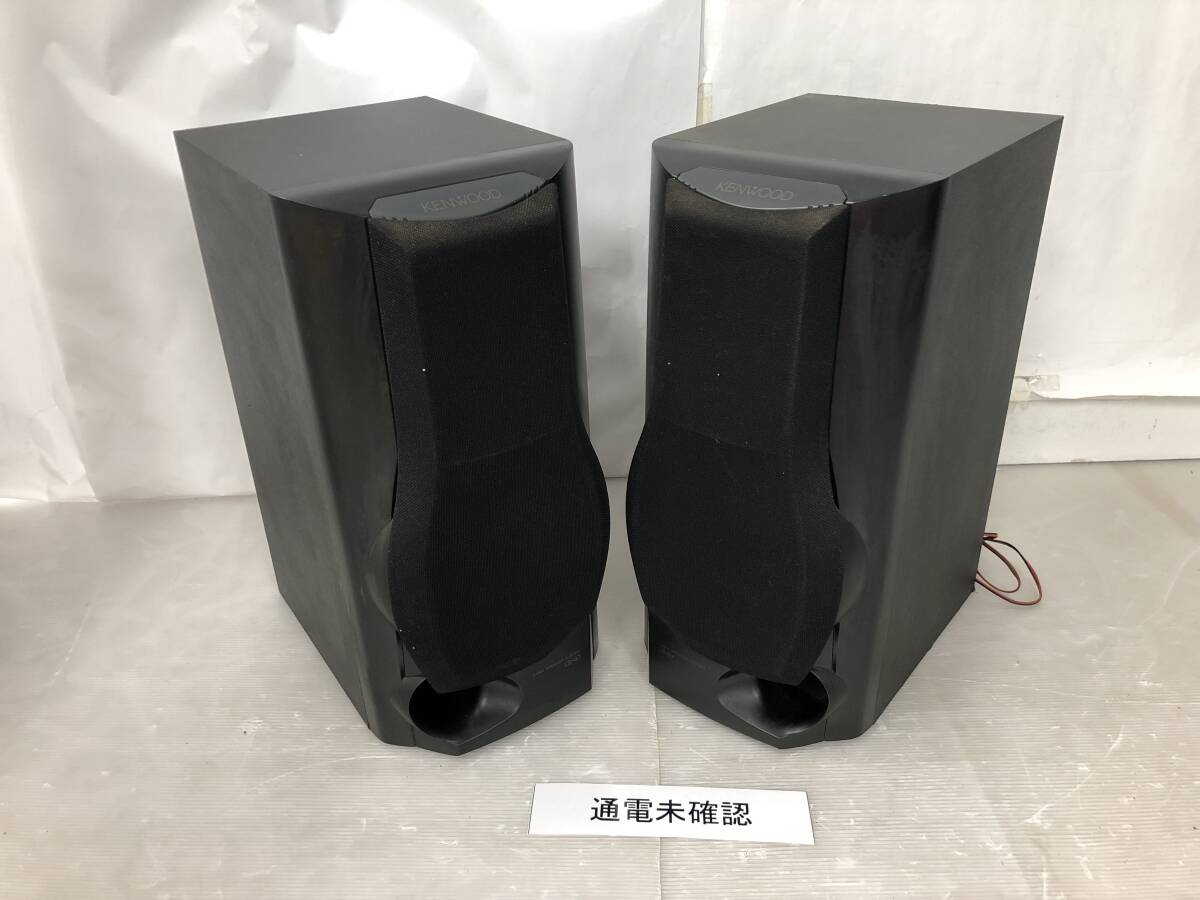 ◆◇浜/KENWOOD/コンパクトコンポ用3ウェイスピーカー2点/LS-G7/汚れ、スレ有/5.7-265◇◆
