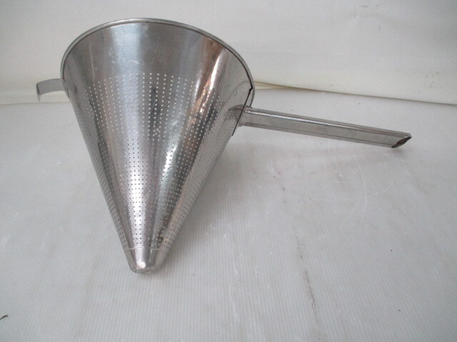 ◆◇浜/スープこし/調理器具/ステンレス製のコニカルストレーナー/細かい穴が空いたパンチング加工/5.7-285◇◆
