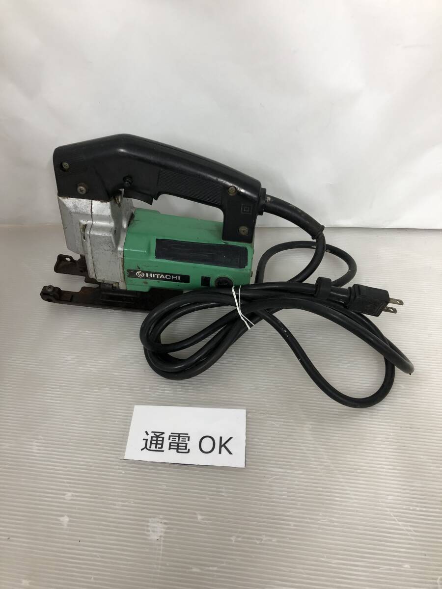 ◆◇浜/日立/電気ジグソー/JHT-60A/二段変速/通電のみ確認/汚れ、サビ有/5.7-260◇◆